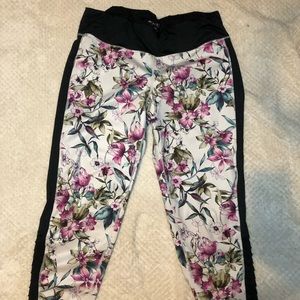 Athletic Leggings (Floral)